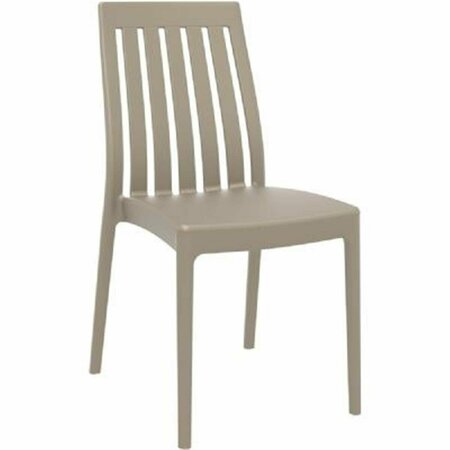 SIESTA Soho Dining Chair Dove Gray, 2PK ISP054-DVR